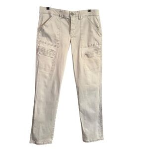 Women’s Democracy Ab Technology Cargo Style Pants in Stone or Light Gray Size 12